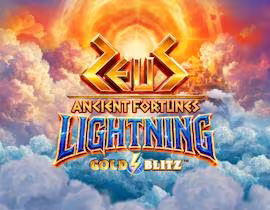 Ancient Fortunes Zeus Gold Blitz Lightning - Games Global